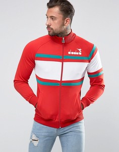 Спортивная куртка со вставками Diadora - Красный