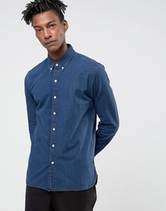 Темно-синяя джинсовая рубашка без карманов Levis - Синий Levis®