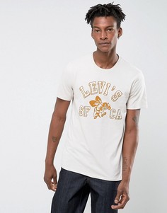 Футболка с принтом в стиле милитари Levis Moonbeam - Бежевый Levis®