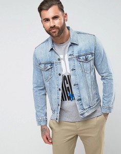 Джинсовая выбеленная куртка Levis - Синий Levis®