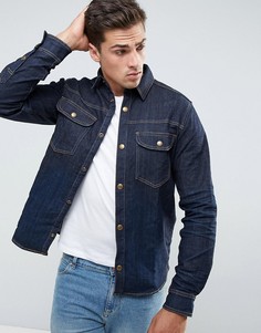 Джинсовая рубашка навыпуск Jack &amp; Jones - Синий