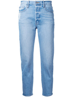 укороченные прямые джинсы Frame Denim