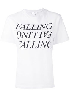 футболка с принтом Falling McQ Alexander McQueen