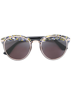 солнцезащитные очки с принтом по краям Dior Eyewear