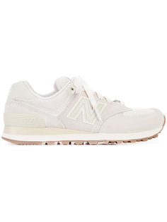кроссовки на шнуровке с сетчатой вставкой  New Balance