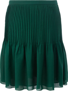 юбка с плиссировками Oscar de la Renta