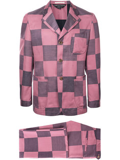checkerboard suit Comme Des Garçons Vintage