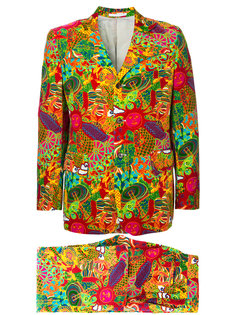 psychedelic velvet suit Comme Des Garçons Vintage