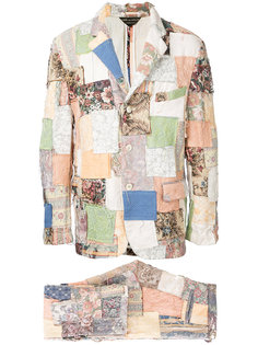 Patchwork tapestry suit Comme Des Garçons Vintage