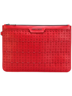 Derek studded pouch Jimmy Choo