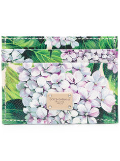кредитница с цветочным принтом Dolce & Gabbana