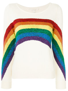 Rainbow boat neck sweater Marc Jacobs