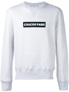 Coucou Paris print sweatshirt Ami Alexandre Mattiussi