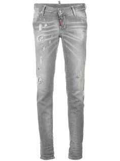 джинсы с выцветшим эффектом Jennifer Dsquared2