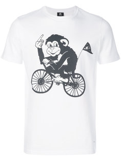 chimp print T-shirt Ps By Paul Smith