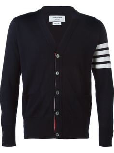 кардиган с рукавом в полоску Thom Browne