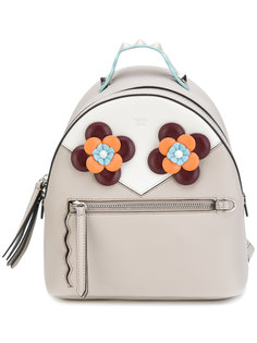 mini backpack with flowers Fendi