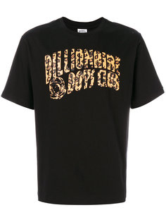 футболка с леопардовым принтом логотипа Billionaire Boys Club