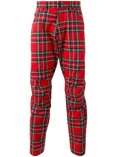 checked tapered pants  G-Star