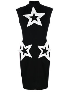 star cut-detail dress KTZ