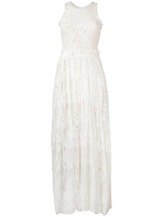 long lace dress Lanvin Vintage