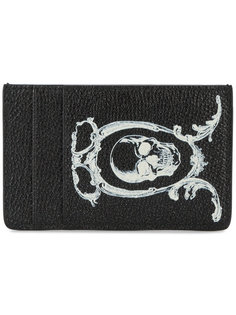 insignia print cardholder Alexander McQueen