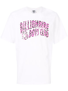 футболка с леопардовым принтом логотипа Billionaire Boys Club