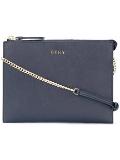 Flat top zip crossbody bag DKNY