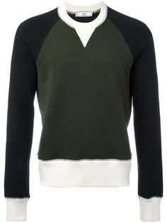 crew neck jumper with raglan sleeves Ami Alexandre Mattiussi