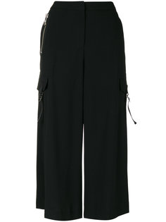 cropped wide-leg trousers Versus