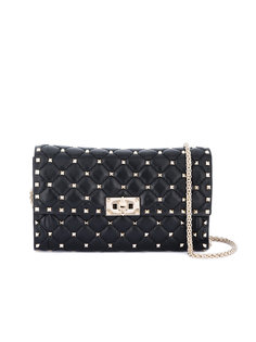средняя сумка через плечо Spike Rockstud Valentino