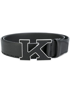 letter monogram belt Kiton