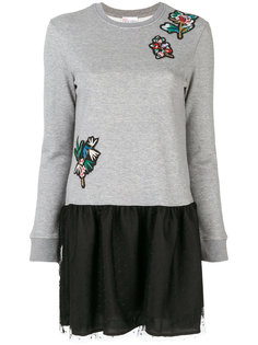 embroidered knitted dress Red Valentino