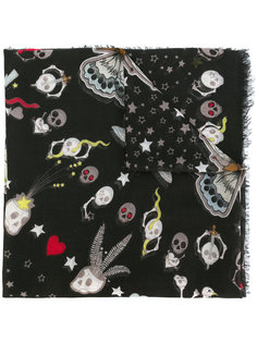 printed scarf Alexander McQueen