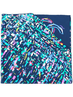 abstract print scarf Chanel Vintage