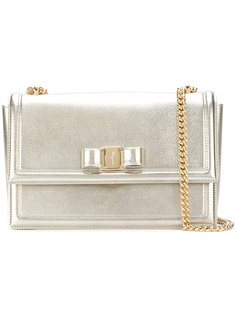 metallic Vara flap bag Salvatore Ferragamo