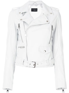 off-center zip fastening jacket Manokhi