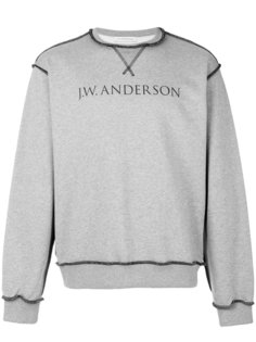 logo print sweatshirt  J.W.Anderson