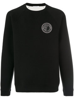 logo patch sweatshirt Versace Collection