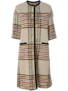 checked coat  Etro