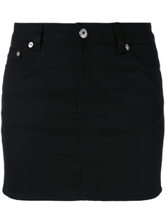 джинсовая юбка с принтом звезд Givenchy