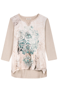 Асимметричная блузка с принтом Betty Barclay