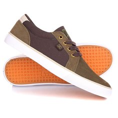 Кеды кроссовки низкие DC Council Sd Olive/Choco