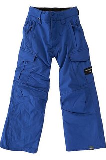 Штаны сноубордические детские Quiksilver Porter Sodalite Blue