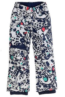 Штаны сноубордические детские Roxy Backyard Butterfly Blue Print
