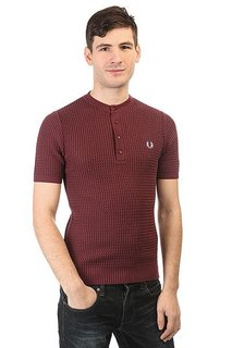 Поло Fred Perry Knitted Button Neck