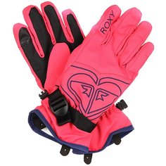 Перчатки сноубордические детские Roxy Popi Gir Glov Paradise Pink