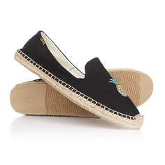 Эспадрильи женские Soludos Smoking Slipper Embroidery Pineapple/Black