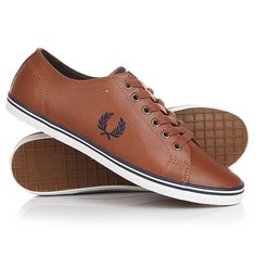 Кеды кроссовки низкие Fred Perry Kingston Leather Tan