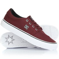 Кеды кроссовки низкие DC Trase Tx Ox Blood